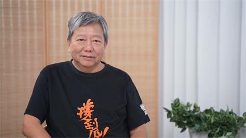 '圖4：支聯會主席李卓人先生祝賀李洪志先生中秋快樂'